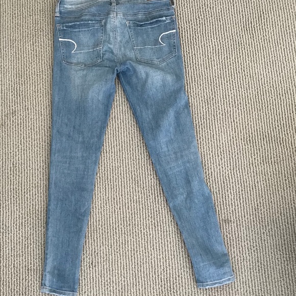 Light Blue American eagle Jeggings - Picture 2 of 4